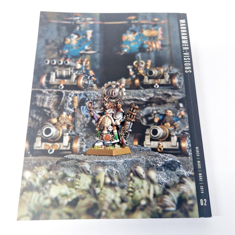 A photo of a Warhammer Warhammer Visions Issue 2