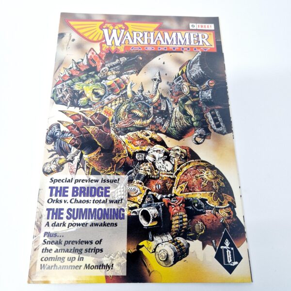 A photo of a Warhammer Warhammer Monthly Issue 0