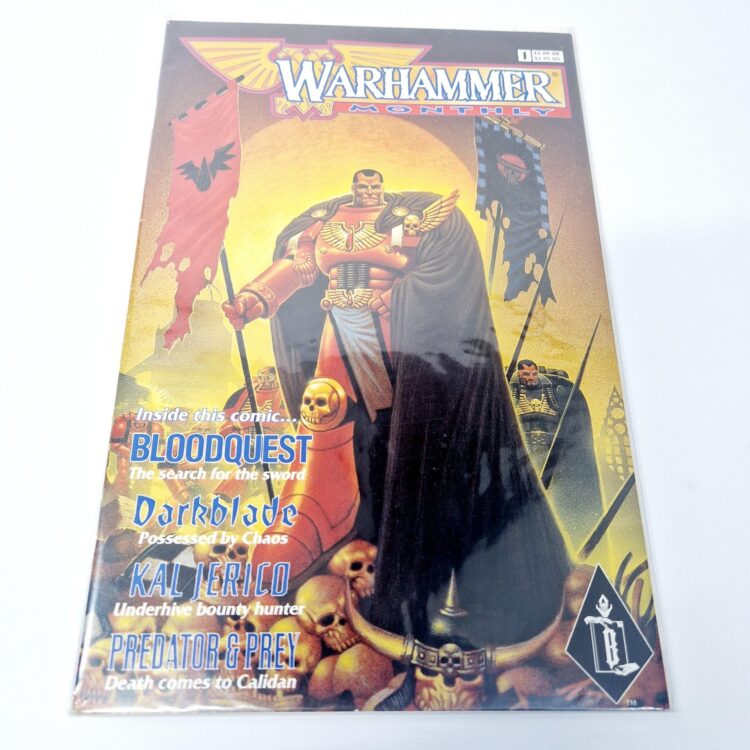 A photo of a Warhammer Warhammer Monthly Issue 1