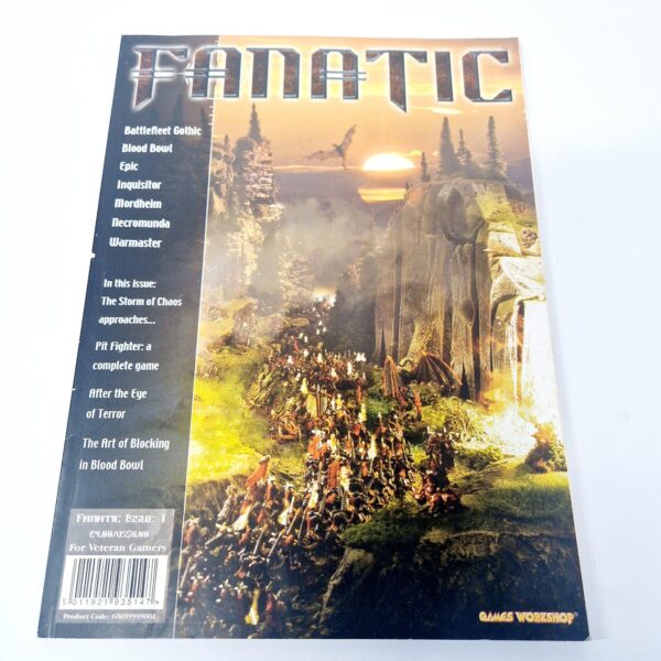 A photo of a Warhammer Fanatic Magazine Issue 1