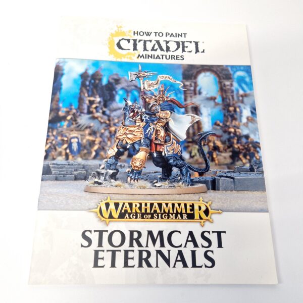 A photo of a Warhammer How to Paint Citadel Miniatures Stormcast Eternals