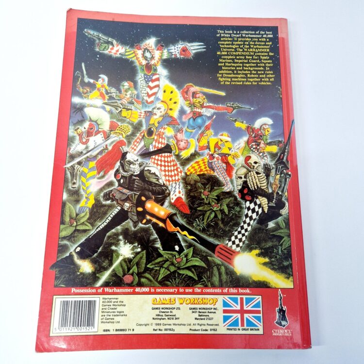 A photo of a Warhammer Warhammer 40,000 Compendium 1989