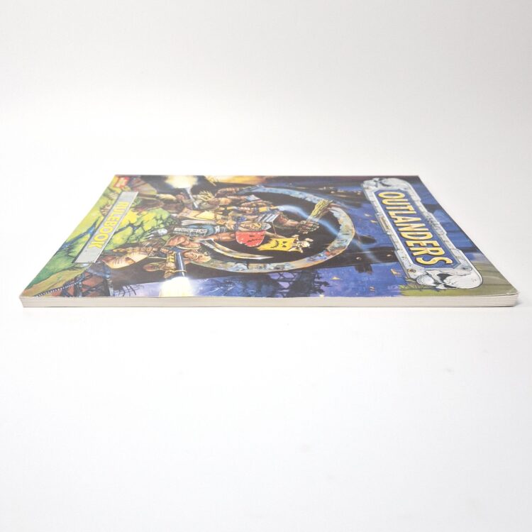 A photo of a Warhammer Necromunda Outlanders Rulebook