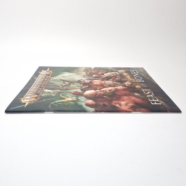 A photo of a Warhammer Warhammer Age of Sigmar Feast of Bones Campaign Book