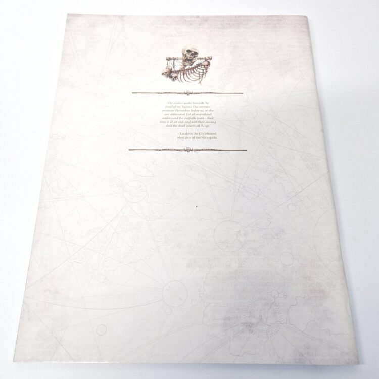 A photo of a Warhammer Warhammer Age of Sigmar Feast of Bones Campaign Book