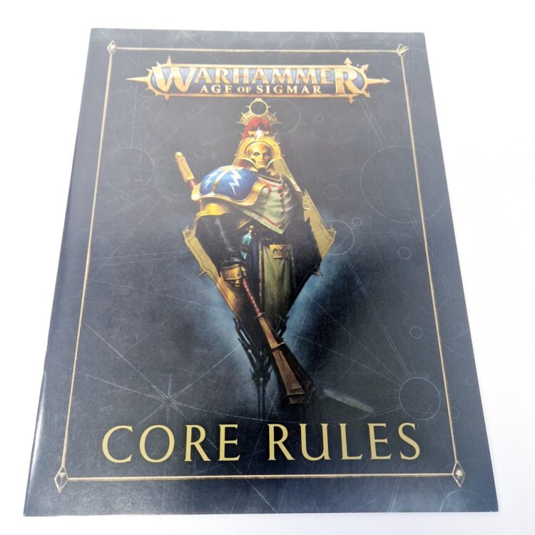 A photo of a Warhammer Warhammer Age of Sigmar Core Rules Second Edition Quickstart