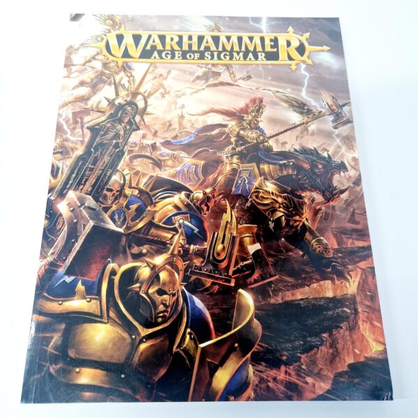 A photo of a Warhammer Warhammer: Age of Sigmar 1st Edition Core Rulebook