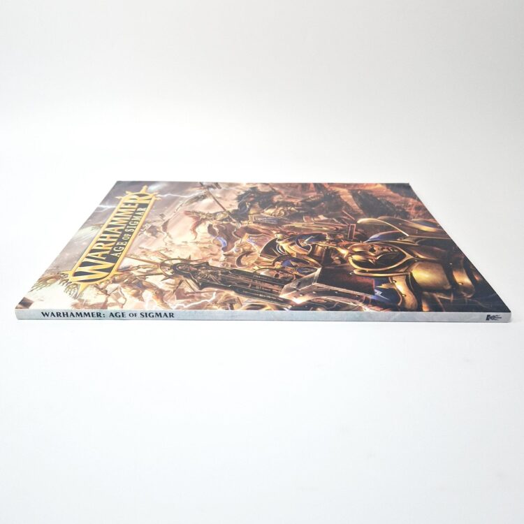 A photo of a Warhammer Warhammer: Age of Sigmar 1st Edition Core Rulebook