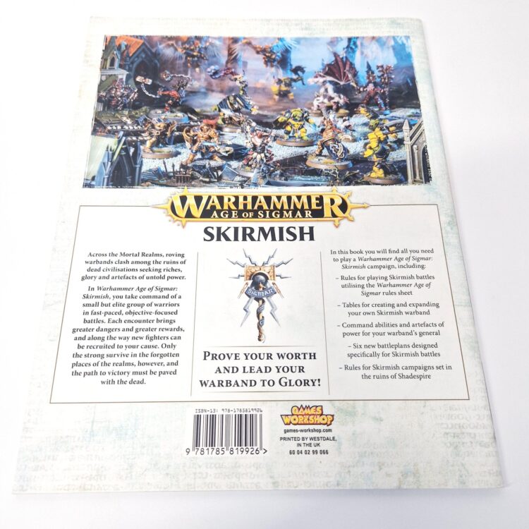 A photo of a Warhammer Age of Sigmar Skirmish