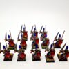 A photo of Dark Elves Warriors Warhammer miniatures
