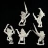 A photo of Dark Elves Witch Elves Warhammer miniatures
