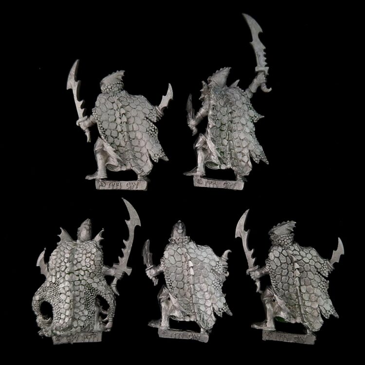 A photo of Dark Elves Corsairs Warhammer miniatures