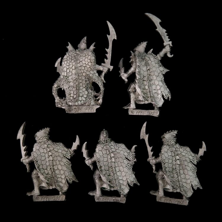 A photo of Dark Elves Corsairs Warhammer miniatures