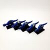 A photo of Dark Elves Cold One Knights Warhammer miniatures
