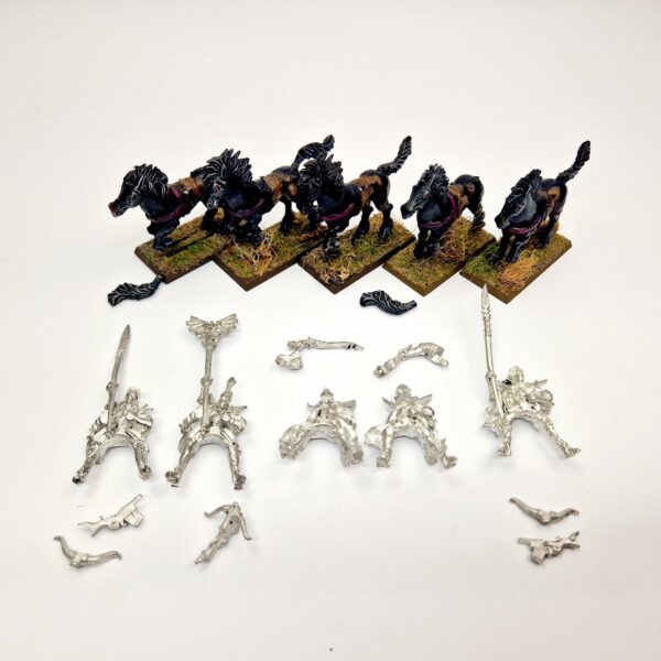 A photo of Dark Elves Dark Riders Warhammer miniatures