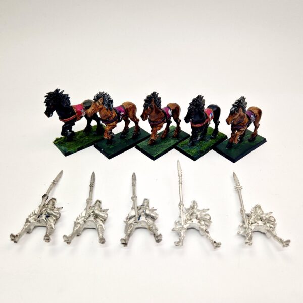 A photo of Dark Elves Dark Riders Warhammer miniatures