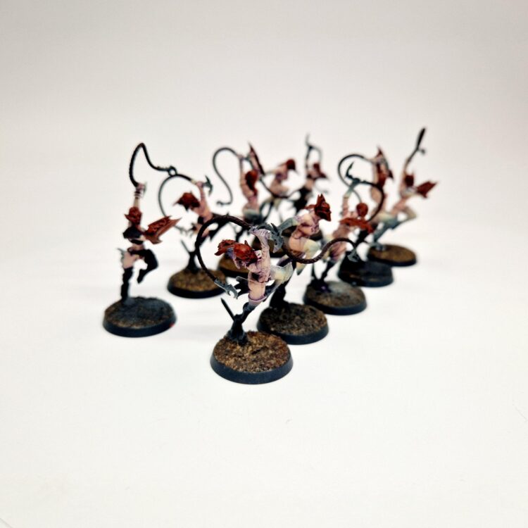 A photo of Daughters of Khaine Sisters of Slaughter Warhammer miniatures