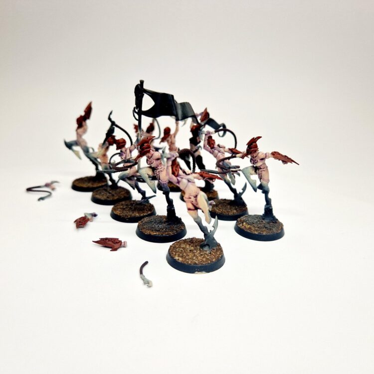 A photo of Daughters of Khaine Sisters of Slaughter Warhammer miniatures