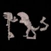 A photo of a Lizardmen Saurus Warriors Standard Bearer Warhammer miniature