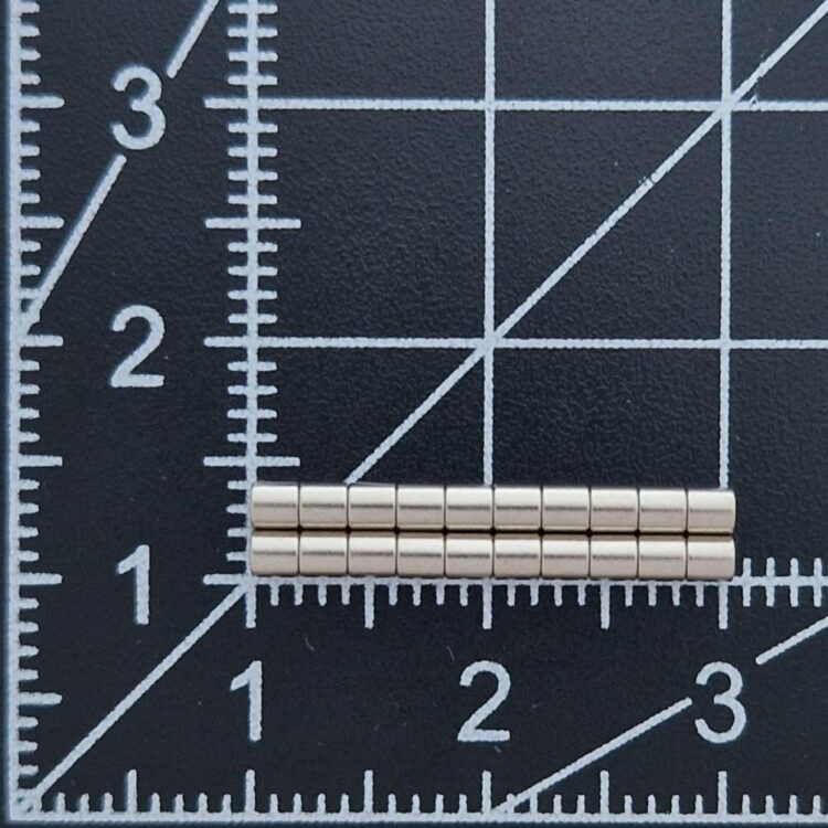 A photo of Neodymium Magnets 2x2mm N48