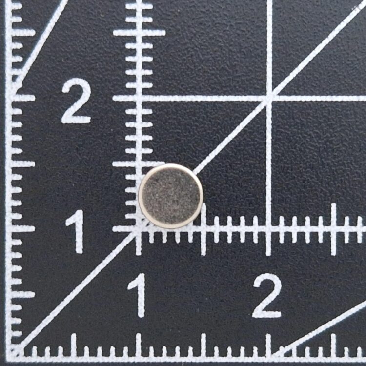 A photo of a Neodymium Magnet 5x2mm N52