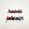 A photo of Lizardmen Skinks Warhammer miniatures
