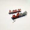 A photo of Lizardmen Skinks Warhammer miniatures