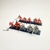 A photo of Lizardmen Skinks Warhammer miniatures