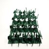 A photo of Lizardmen Saurus Warriors Regiment Warhammer miniatures