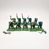 A photo of Lizardmen Saurus Warriors Warhammer miniatures