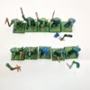 A photo of Lizardmen Saurus Warriors Warhammer miniatures