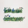 A photo of Lizardmen Saurus Warriors Warhammer miniatures