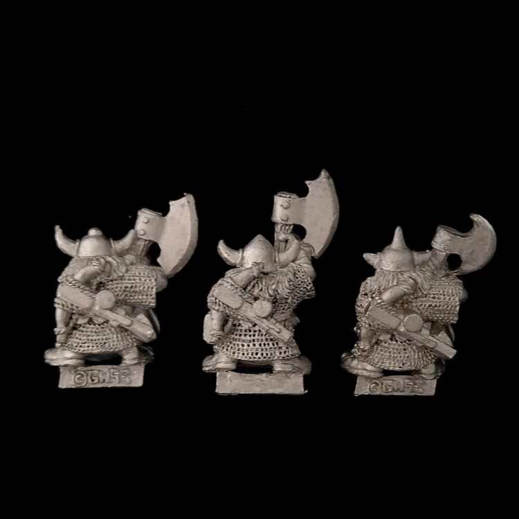 A photo of Dwarfs Rangers Warhammer miniatures