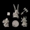 A photo of a Dwarfs King Alrik of Karak Hirn Warhammer miniature