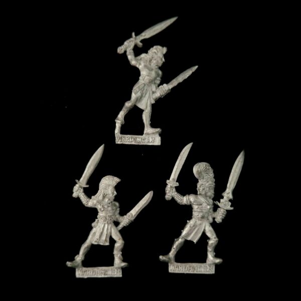 A photo of Wood Elves Wardancers Warhammer miniatures