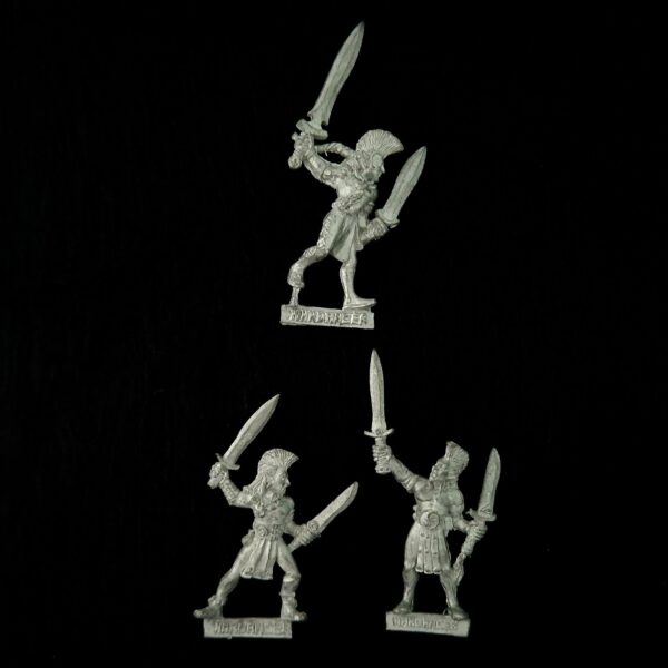 A photo of Wood Elves Wardancers Warhammer miniatures