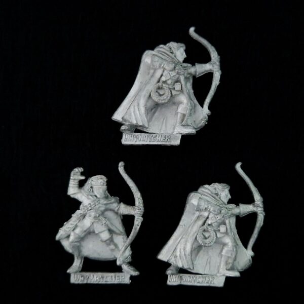 A photo of Wood Elves Waywatchers Warhammer miniatures