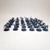 A photo of Goblin Warriors Warhammer miniatures