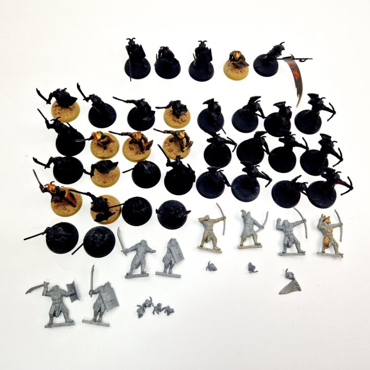 A photo of Easterling Warriors Warhammer miniatures