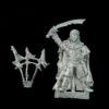 A photo of a Far Harad Haradrim Chieftain on Foot Middle Earth Warhammer miniature