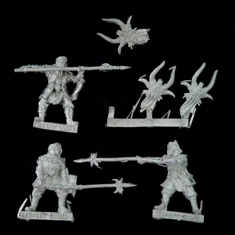A photo of Far Harad Serpent Guard Middle Earth Warhammer Miniatures