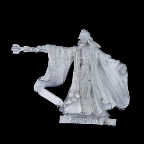 A photo of a Isengard Saruman Orthanc Middle Earth Warhammer miniature