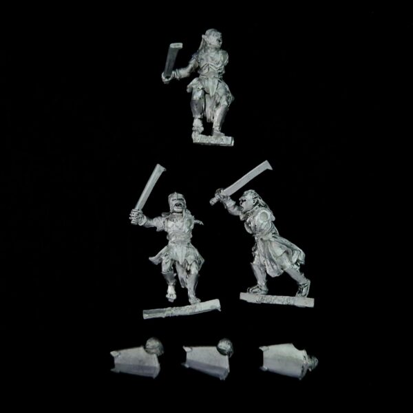 A photo of Isengard Uruk-Hai Scouts Middle Earth Warhammer miniatures