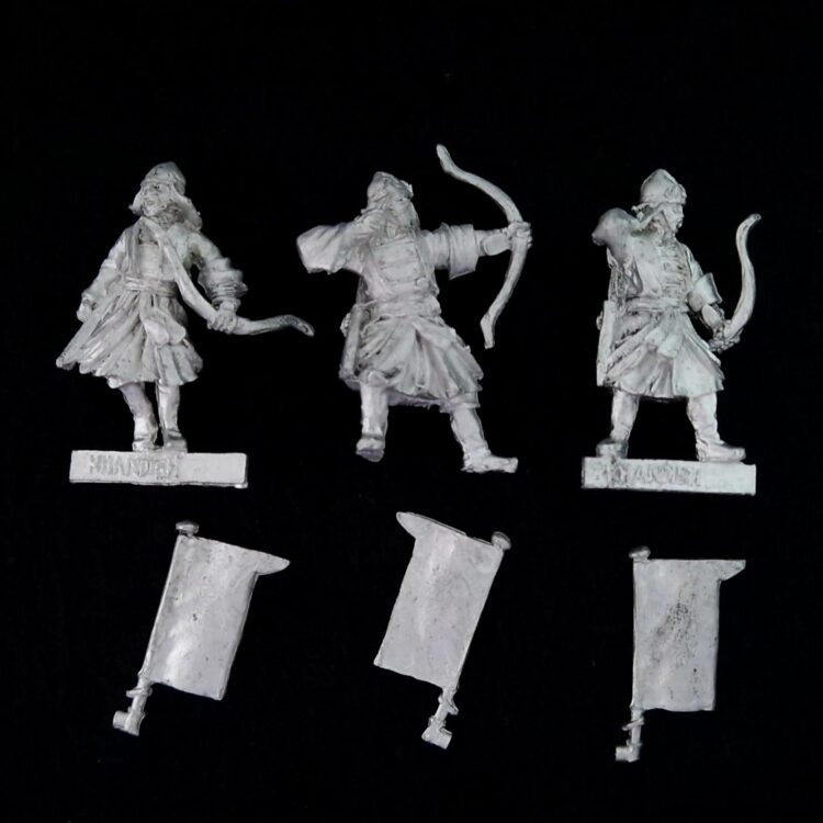 A photo of Variags of Khand Khandish Bowmen Middle Earth Warhammer miniatures
