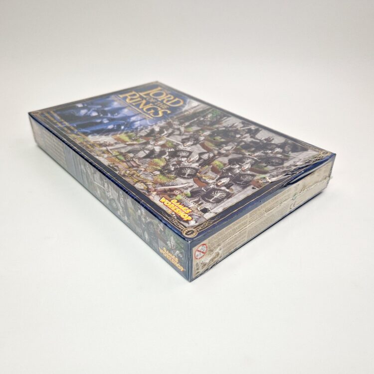A photo of Warriors of Minas Tirith Warhammer miniatures