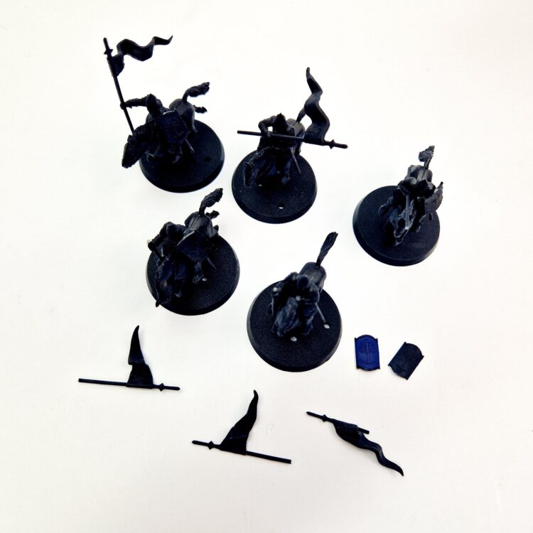 A photo of Knights of Minas Tirith Warhammer miniatures