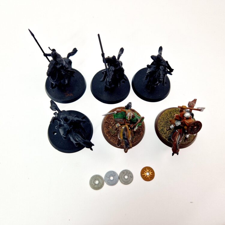 A photo of Riders of Rohan Middle Earth Warhammer miniatures