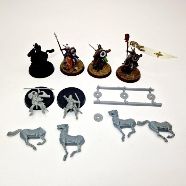 A photo of Riders of Rohan Middle Earth Warhammer miniatures