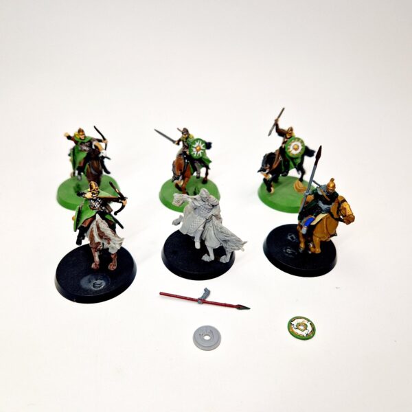 A photo of Riders of Rohan Middle Earth Warhammer miniatures