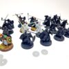 A photo of Rohan Warriors Warhammer miniatures